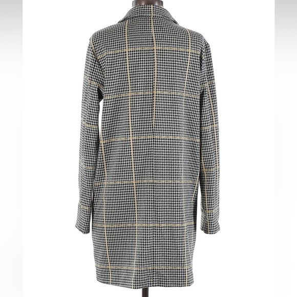 Sanctuary City Plaid Houndstooth Blazer Jacket Duster Knit Size XXS - Picture 3 of 8
